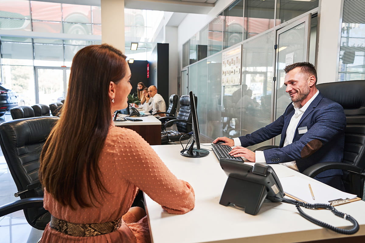 bank clerk person